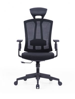 Silla ergonómica de malla para oficina